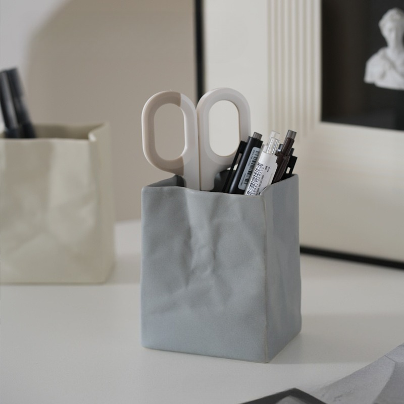 Makeup Brush Pot Ceramic Stora - Office Furniture Recycling review and price