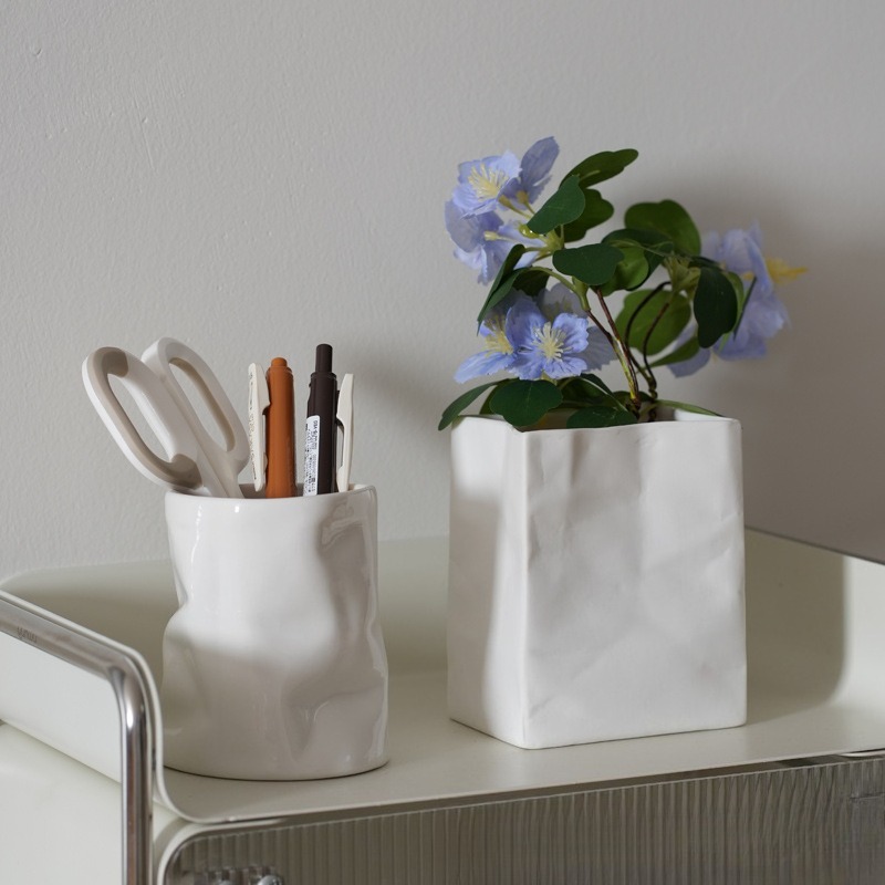 Makeup Brush Pot Ceramic Stora - Office Furniture Recycling review and price