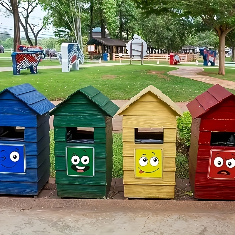 4pcs Trash Can Stickers Recycl - Office Furniture Recycling review and price